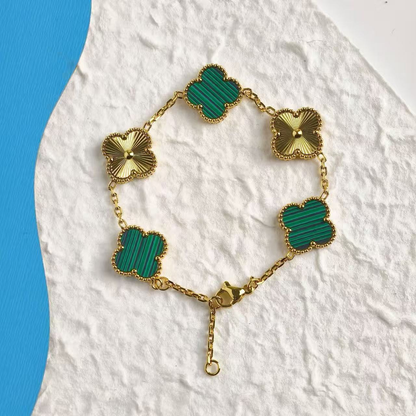 Four-Leaf Clover Bracelet