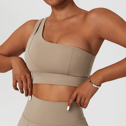 One-Shoulder Sports Bra