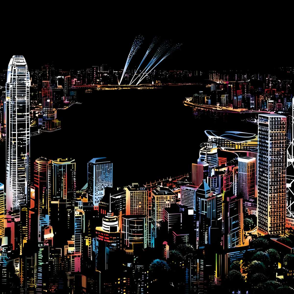 City Scratch Art Kit