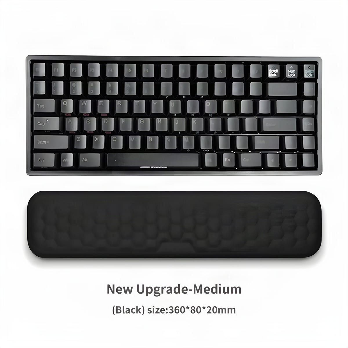 Memory Foam Keyboard and Mouse Wrist Rests