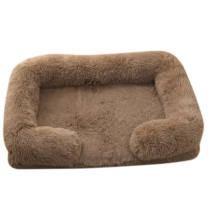Mjuk bäddsoffa för hundar