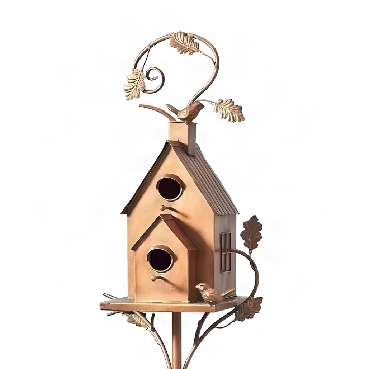Metal Garden Birdhouse