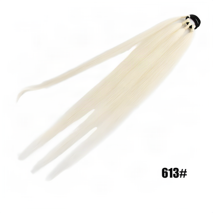 Synthetic Braidable Ponytail Extensions