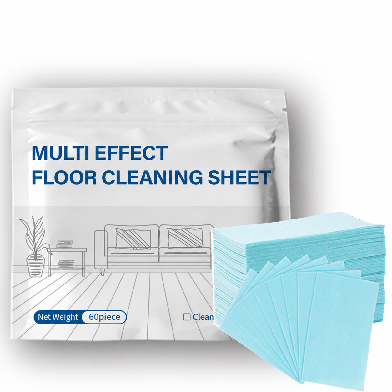 Concentrated Floor Cleaning Sheets