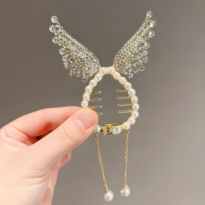 Decorative Hinged Ponytail Hair Clips