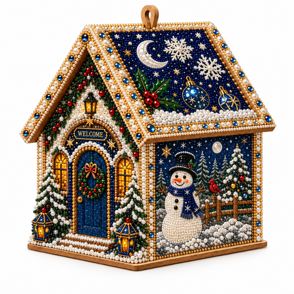 Diamond Painting Wooden House Kit