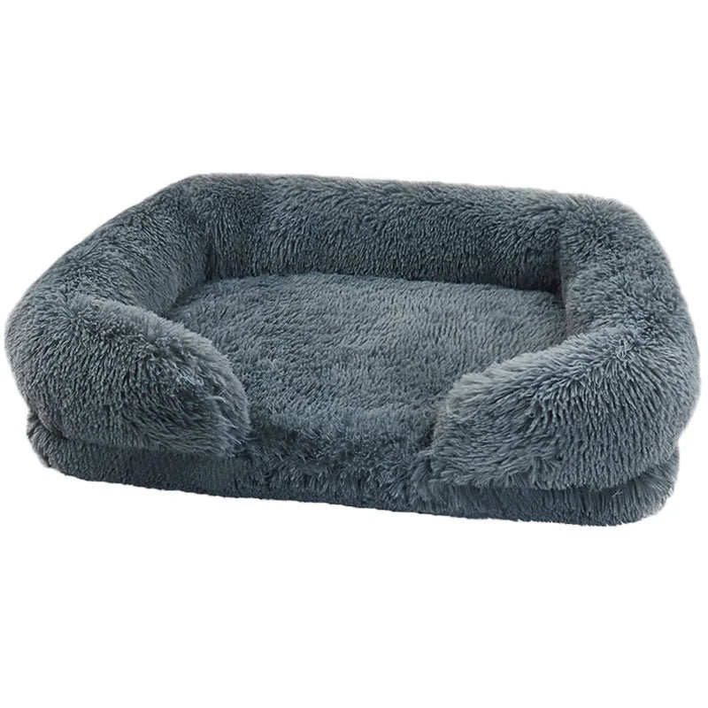 Mjuk bäddsoffa för hundar