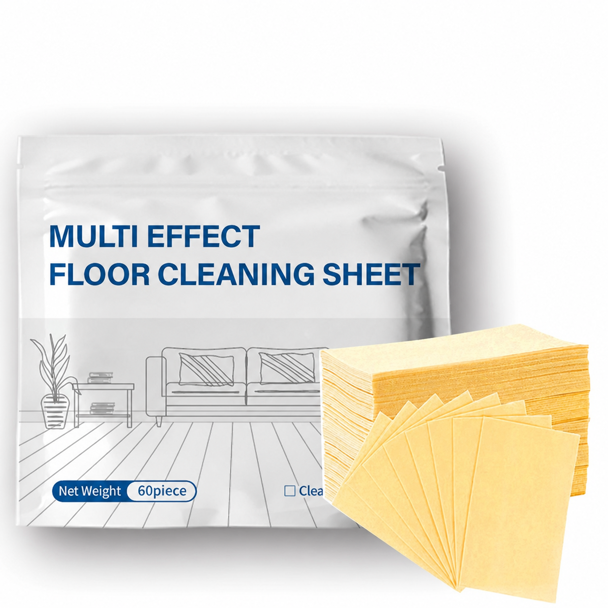 Concentrated Floor Cleaning Sheets