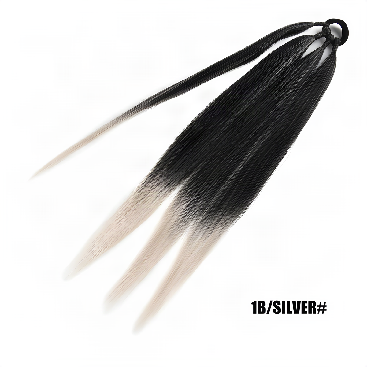 Synthetic Braidable Ponytail Extensions
