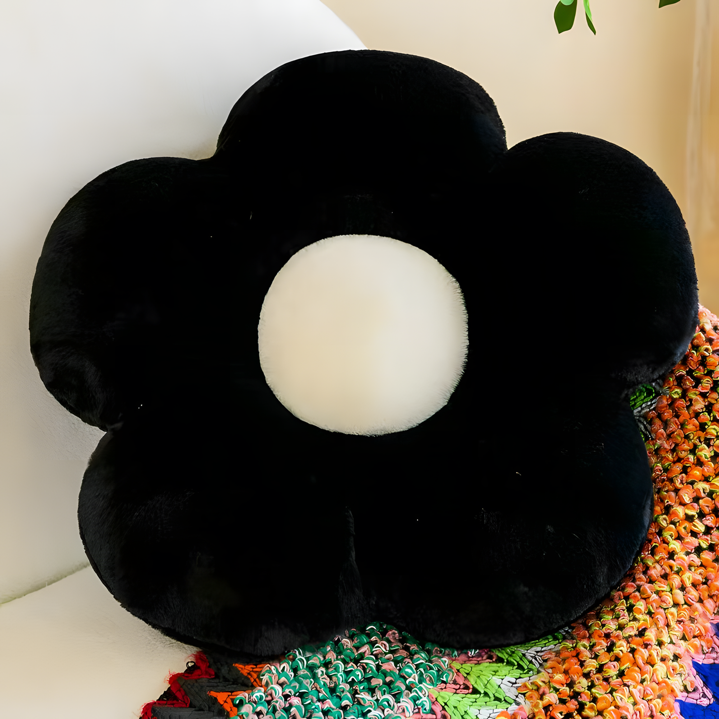 Flower Plush Cushion