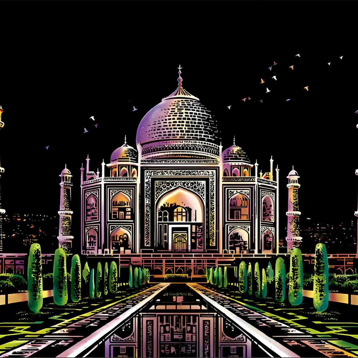 City Scratch Art Kit