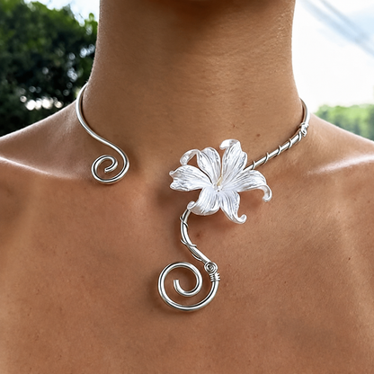 Iris Flower Choker