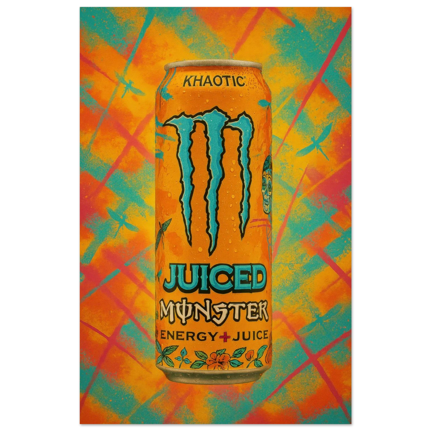 Monster KHAOTIC Poster - Choose Your Perfect Size