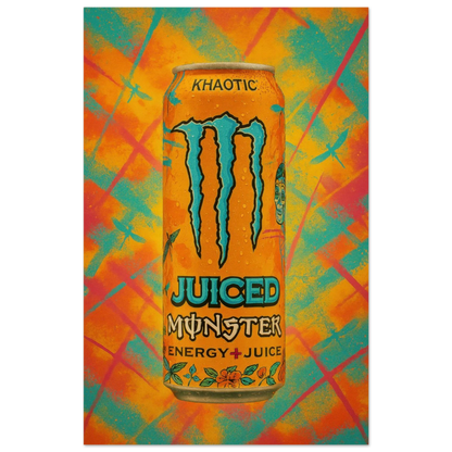 Monster KHAOTIC Poster - Choose Your Perfect Size