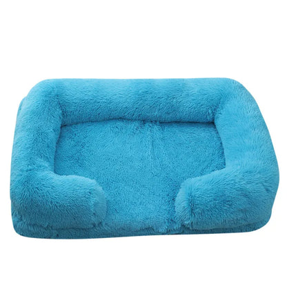 Mjuk bäddsoffa för hundar