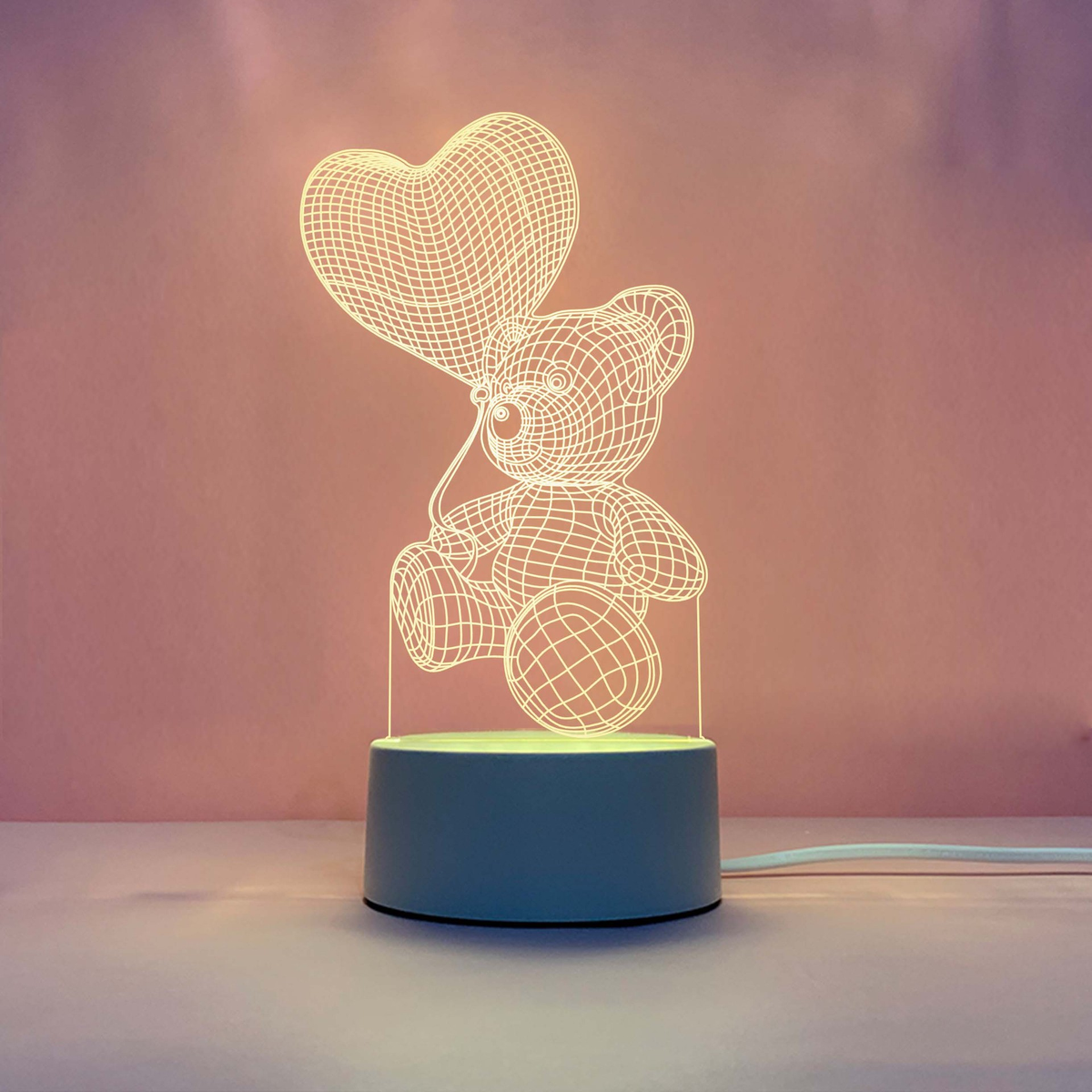 Engraved Acrylic LED Night Light