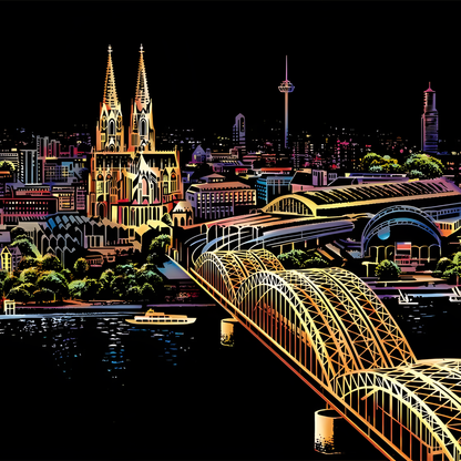 City Scratch Art Kit