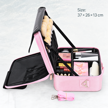 Divided Makeup Travel Case