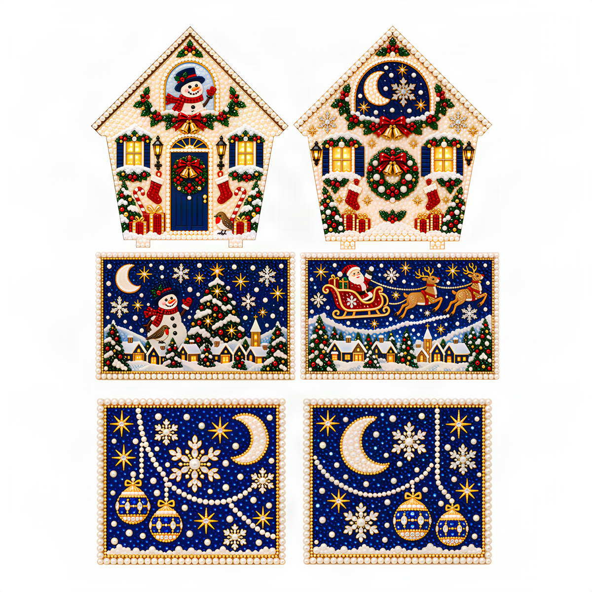 Diamond Painting Wooden House Kit