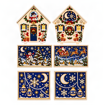 Diamond Painting Wooden House Kit