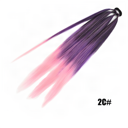Synthetic Braidable Ponytail Extensions