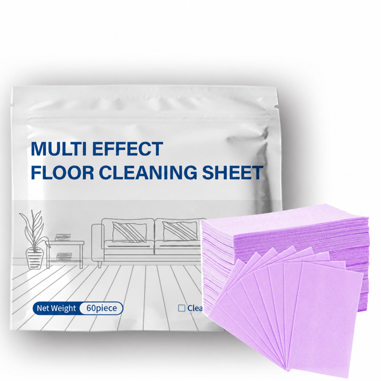 Concentrated Floor Cleaning Sheets