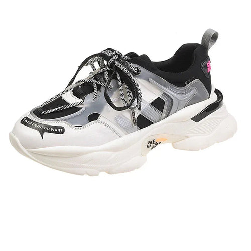Thick Soled High Rise Summer Styles Sports Shoes For Women