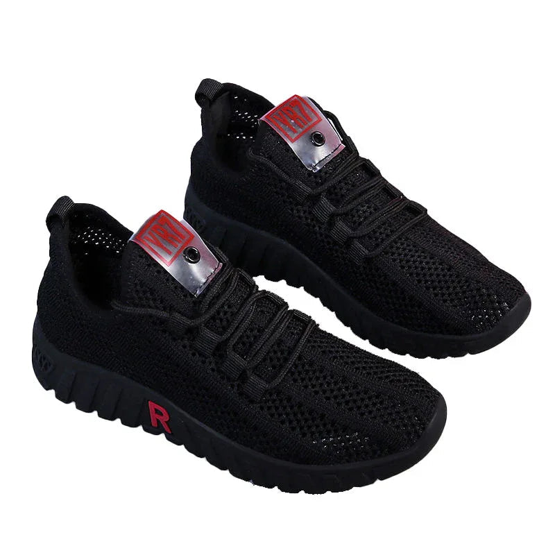 Women's Tennis Shoes Female Sport Walking Breathable Mesh Sneakers Lightweight Sports Running Shoes