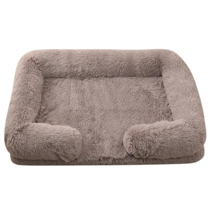 Mjuk bäddsoffa för hundar