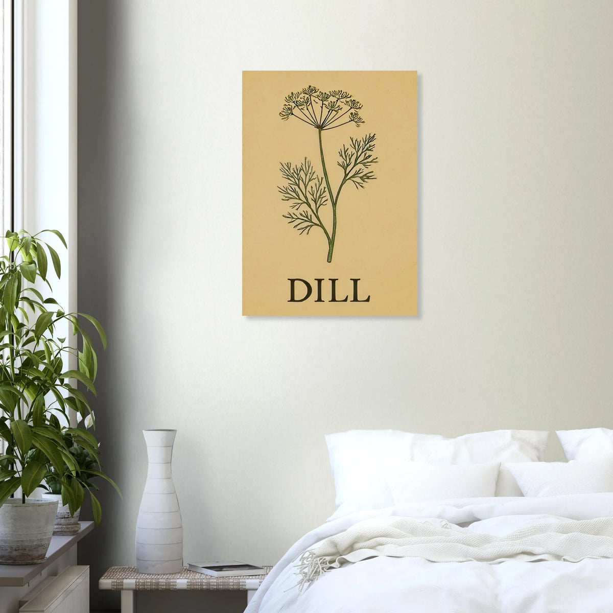 Frukter Dill Herb Botanical Print – Timeless Kitchen Wall Art on Premium Semi-Gloss Paper