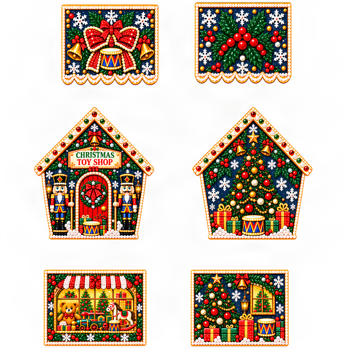 Diamond Painting Wooden House Kit