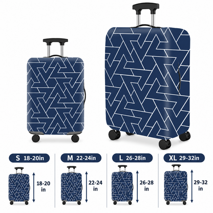 Printed Stretch Suitcase Cover
