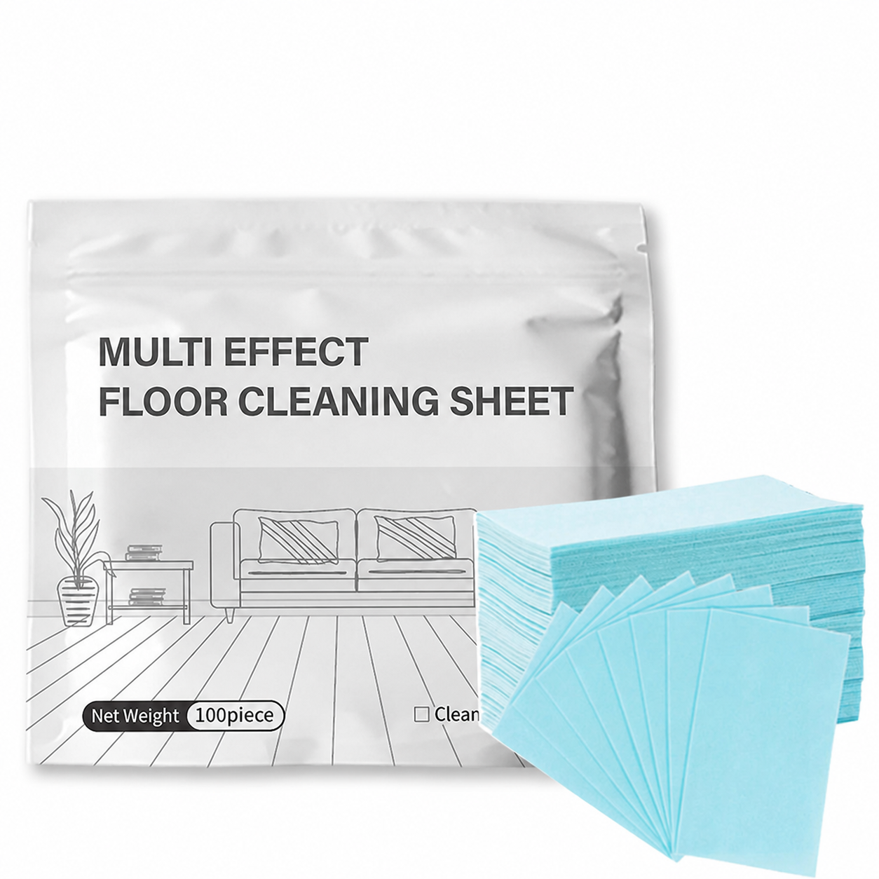 Concentrated Floor Cleaning Sheets