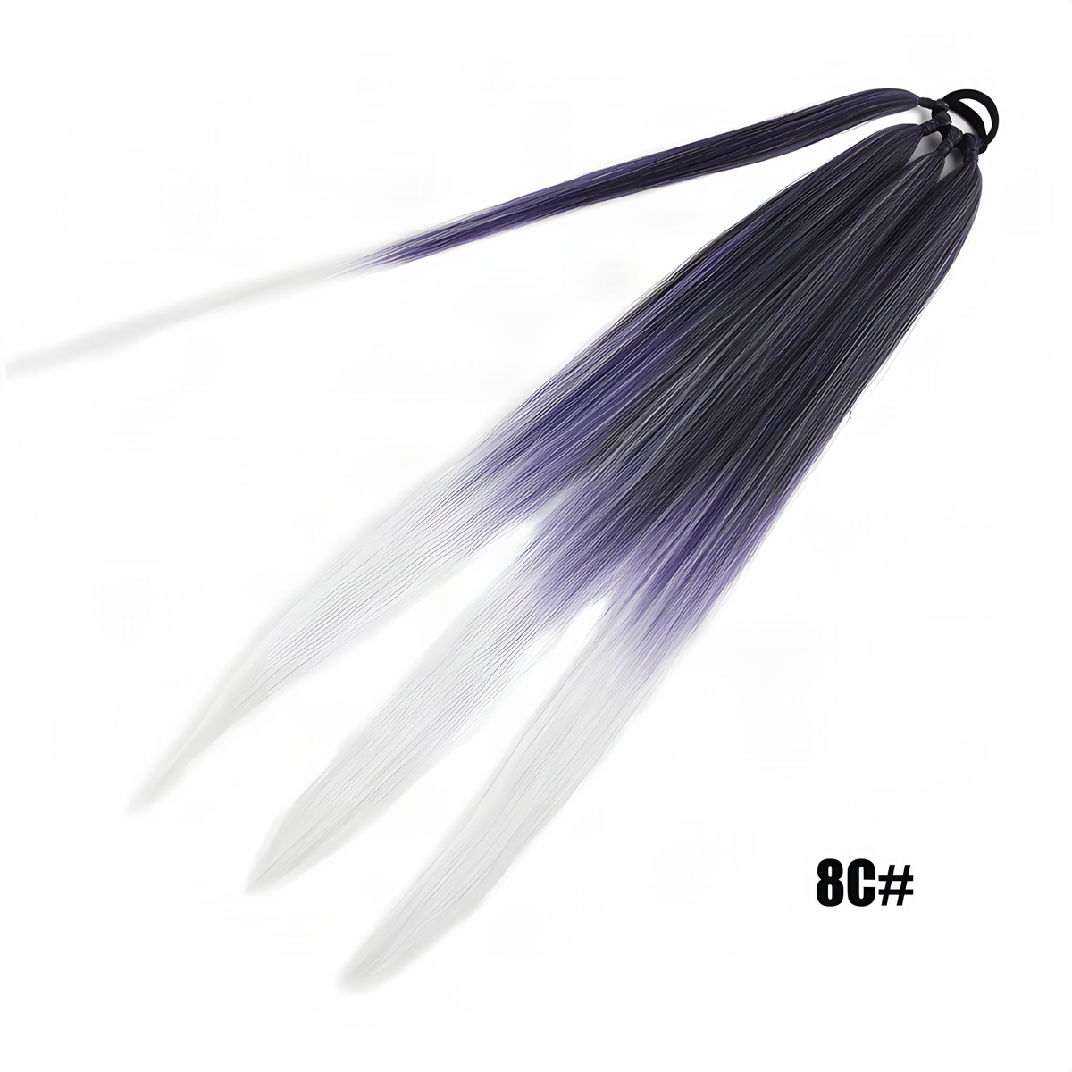 Synthetic Braidable Ponytail Extensions