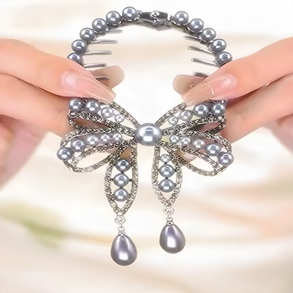 Decorative Hinged Ponytail Hair Clips
