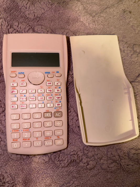 Calculator in Pink