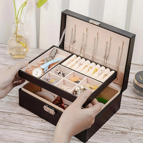 Three-Layer Jewelry Organizer