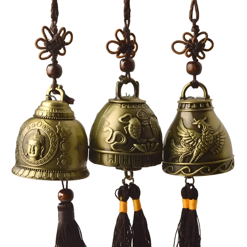 Copper Bell Pendant