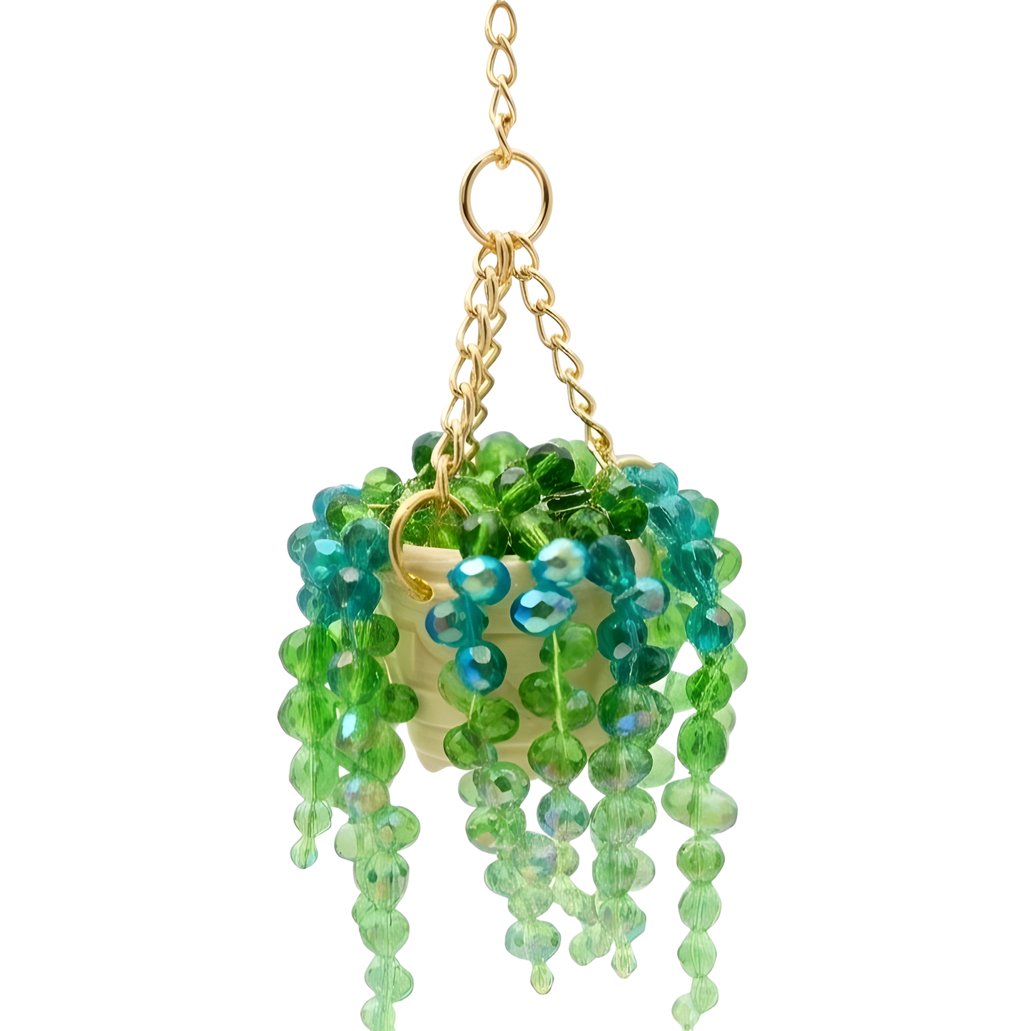 Crystal Bead Car Pendant