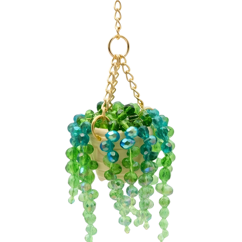 Crystal Bead Car Pendant