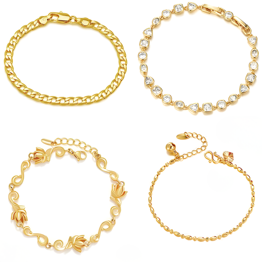 Beaded Open Cuff Bracelet