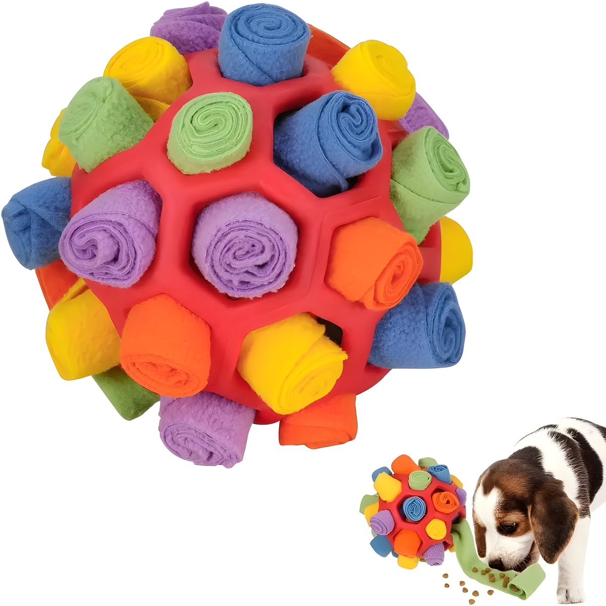 Treat-Hiding Dog Sniffing Ball