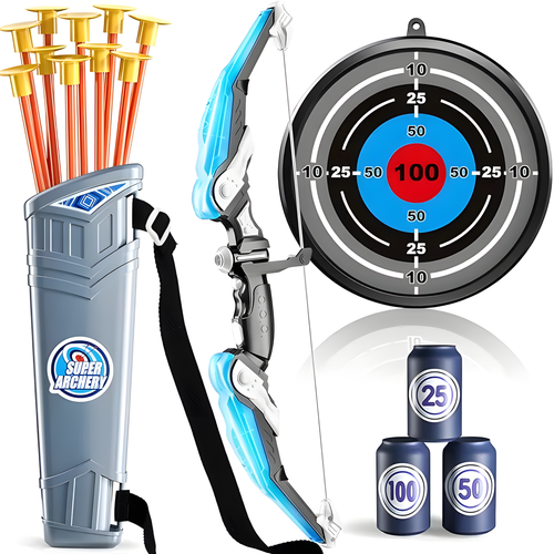 Kids Light-Up Bow and Arrow Set