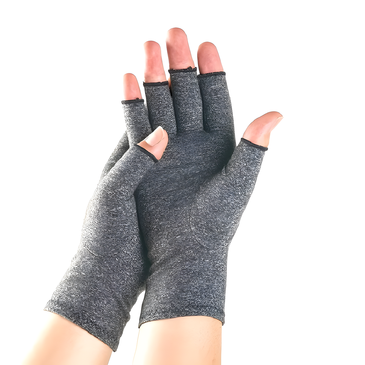 Hemp Half Finger Pressure Gloves