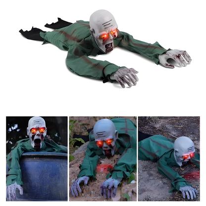Crawling Zombie for Halloween