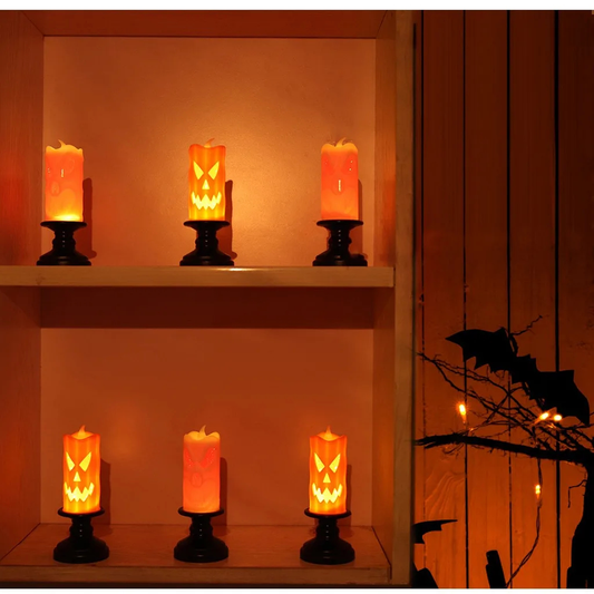 LED Halloween Candlestick