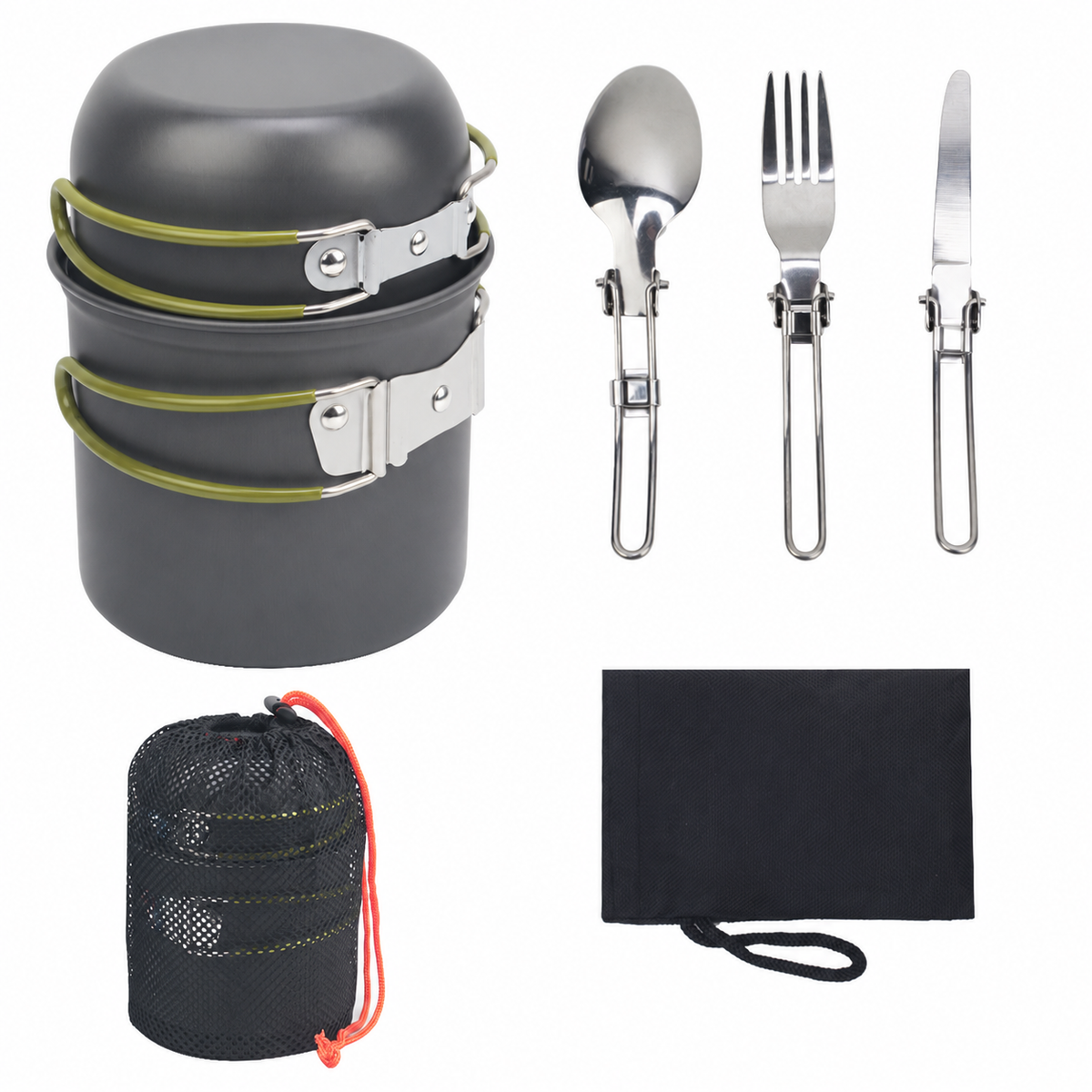 Compact Camping Cookware Set