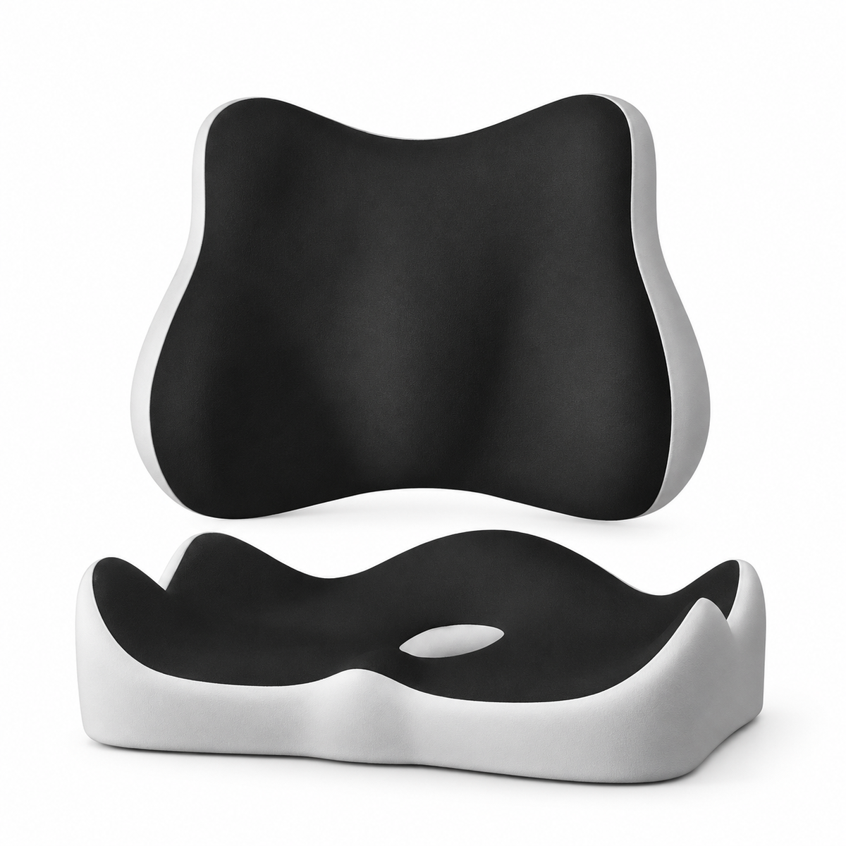 Memory Foam Seat and Back Cushion Set