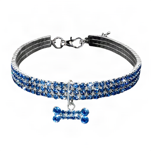 Rhinestone Pet Collar