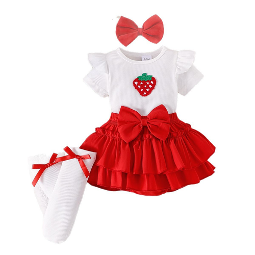 Baby Fruit Ruffle Outfit
